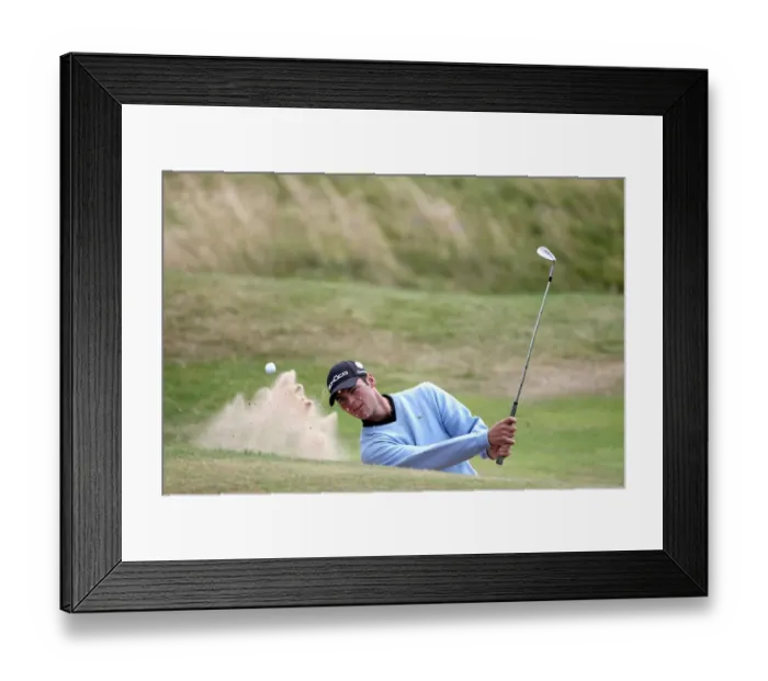 Framed Print : Martin Kaymer On The 7th Hole Framed Print : Martin Kaymer On The 7th Hole