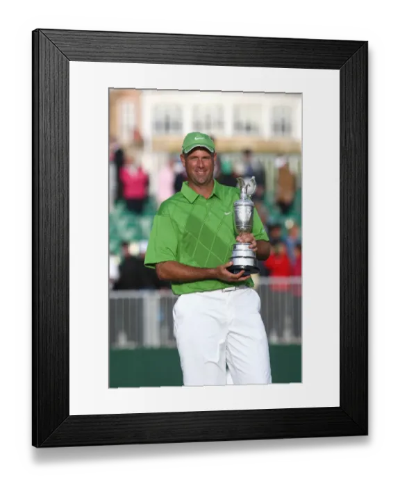 Framed Print : Stewart Cink, Open Champion Framed Print : Stewart Cink, Open Champion