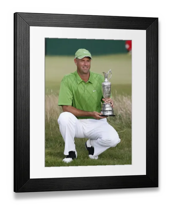Framed Print : Stewart Cink, Open Champion Framed Print : Stewart Cink, Open Champion