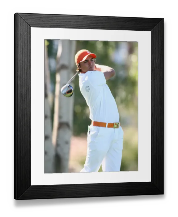 Framed Print : Rickie Fowler Framed Print : Rickie Fowler