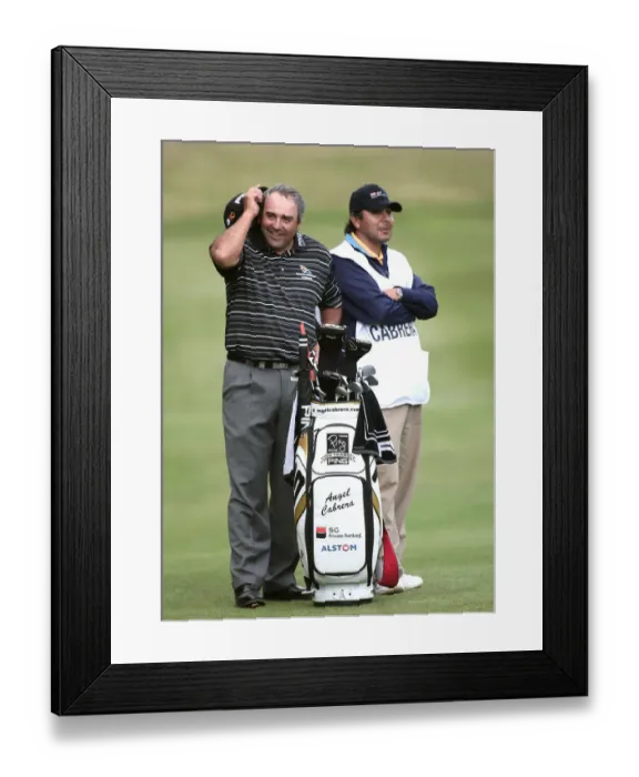 Framed Print : Angel Cabrera In A Relaxed Mood Framed Print : Angel Cabrera In A Relaxed Mood