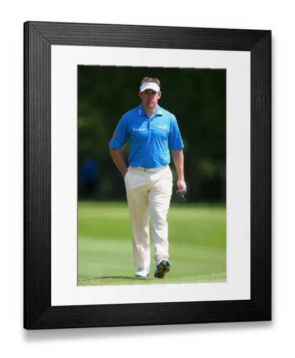 Framed Print : Lee Westwood Framed Print : Lee Westwood
