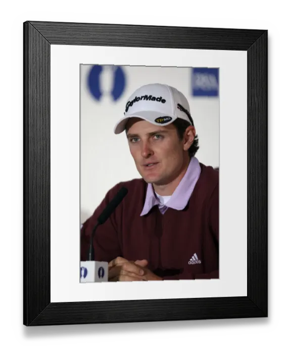 Framed Print : Justin Rose Framed Print : Justin Rose