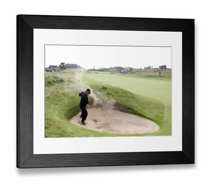 Framed Print : Kj Choi In Trouble On The 8th