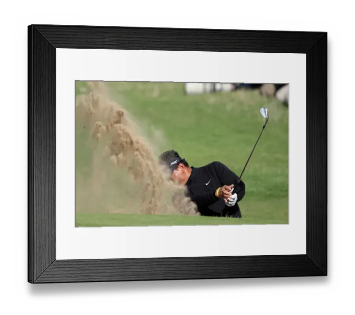 Framed Print : K J Choi South Korea The Open, Royal Birkdale 2008 Royal Birkdale