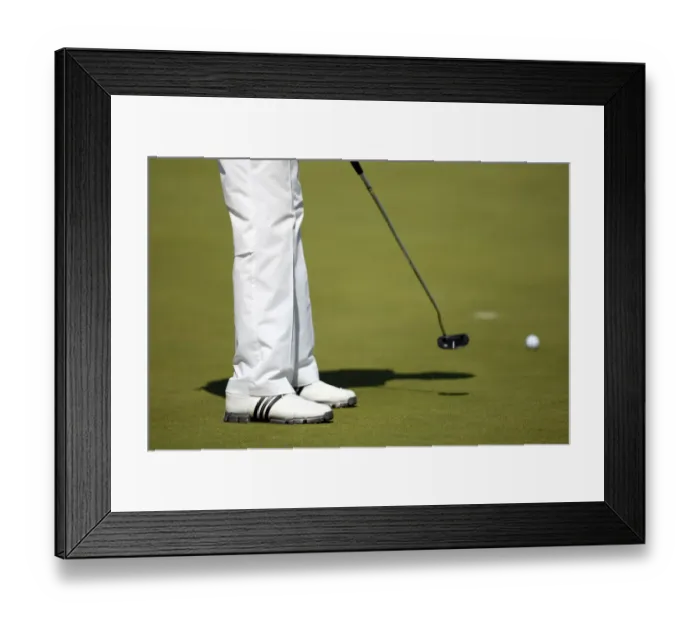Framed Print : Putting Stroke Framed Print : Putting Stroke