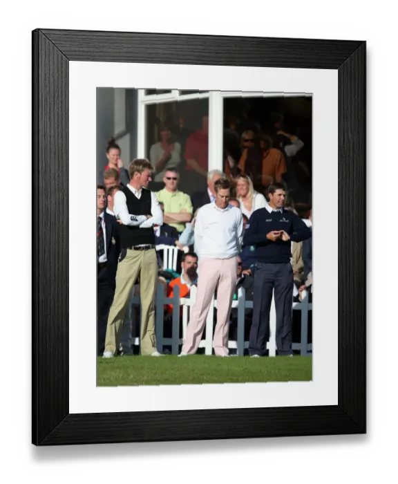 Framed Print : Chris Wood, Ian Poulter & Padraig Harrington Framed Print : Chris Wood, Ian Poulter & Padraig Harrington