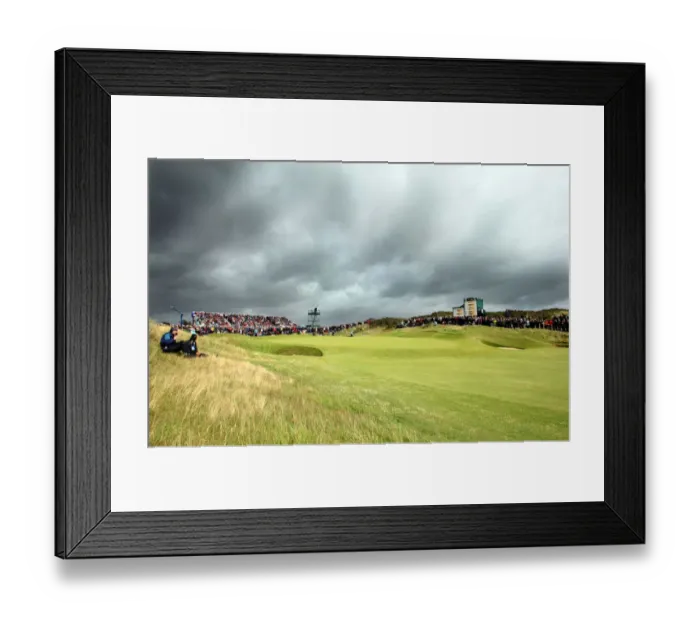 Framed Print : 8th Hole The Open, Royal Birkdale 2008 The Open Framed Print : 8th Hole The Open, Royal Birkdale 2008 The Open