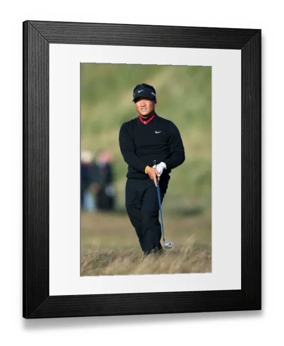 Framed Print : K J Choi South Korea The Open, Royal Birkdale 2008 Royal Birkdale