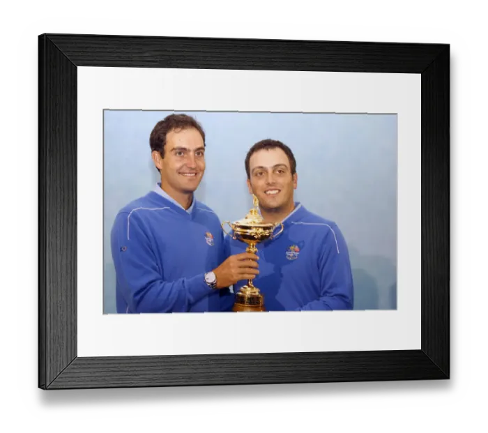 Framed Print : Edoardo & Francesco Molinari Framed Print : Edoardo & Francesco Molinari