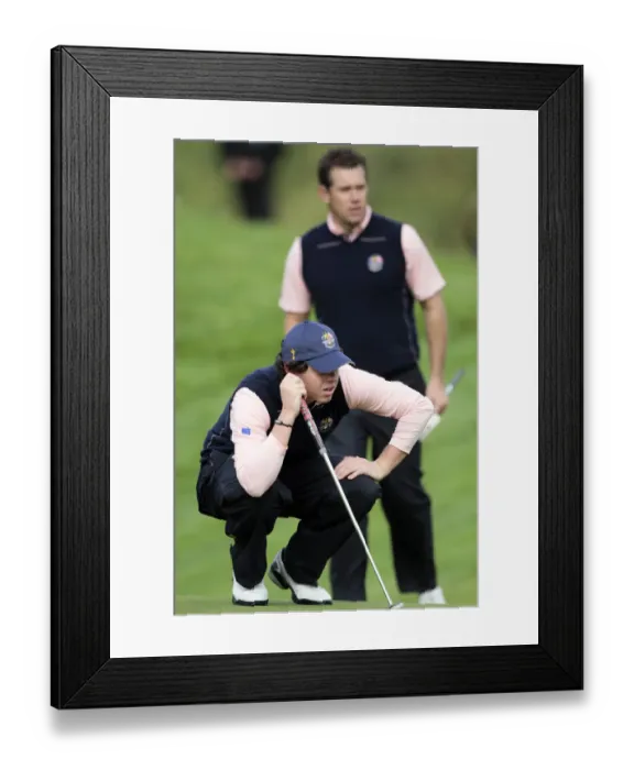 Framed Print : Lee Westwood & Rory Mcilroy Framed Print : Lee Westwood & Rory Mcilroy