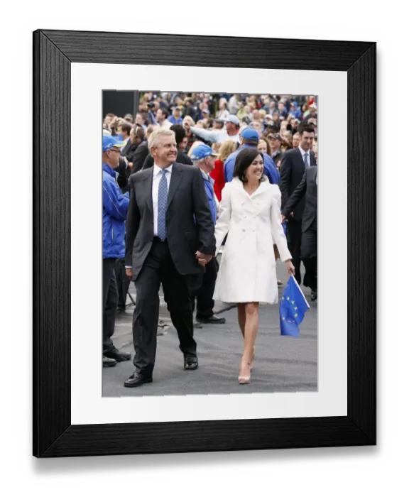 Framed Print : Colin Montgomerie & Wife Gaynor Framed Print : Colin Montgomerie & Wife Gaynor
