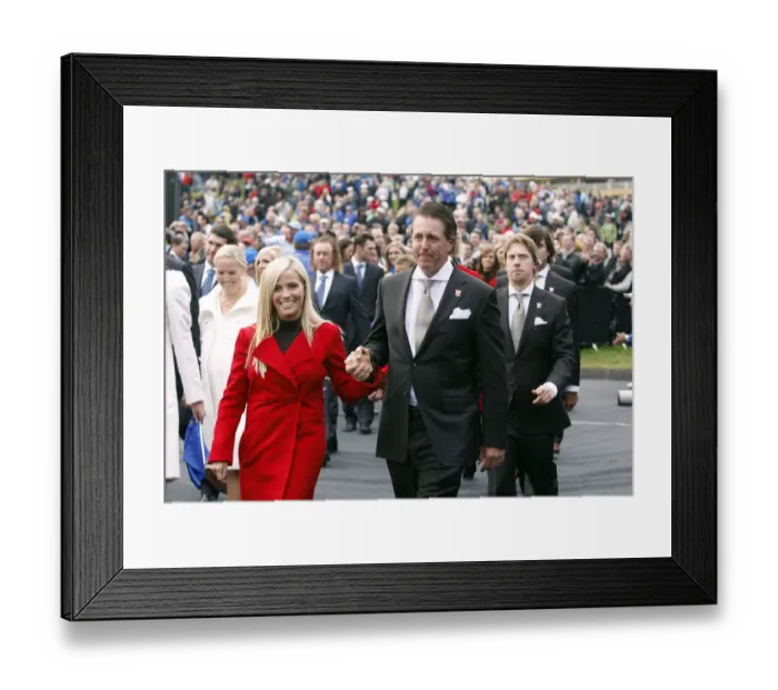 Framed Print : Phil And Amy Mickelson Framed Print : Phil And Amy Mickelson