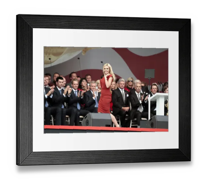 Framed Print : Teams Applaud Catherine Jenkins Framed Print : Teams Applaud Catherine Jenkins