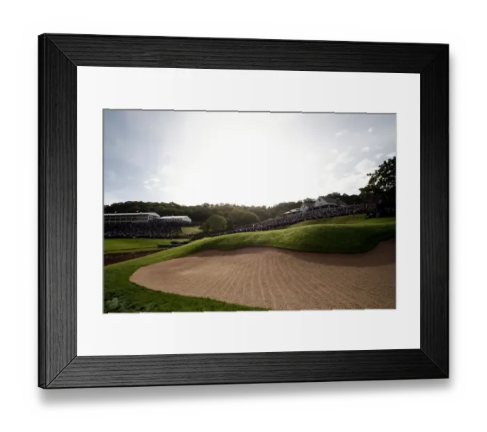 Framed Print : 18th Green, Celtic Manor Framed Print : 18th Green, Celtic Manor