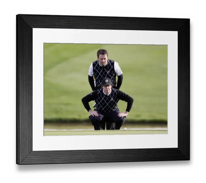 Framed Print : Rory Mcilroy & Graeme Mcdowell Framed Print : Rory Mcilroy & Graeme Mcdowell