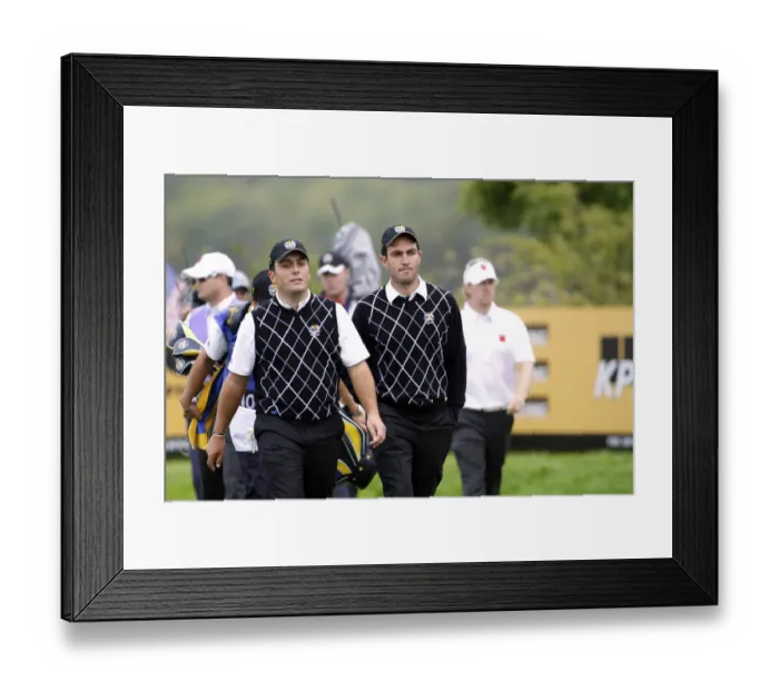 Framed Print : Edoardo & Francesco Molinari Framed Print : Edoardo & Francesco Molinari