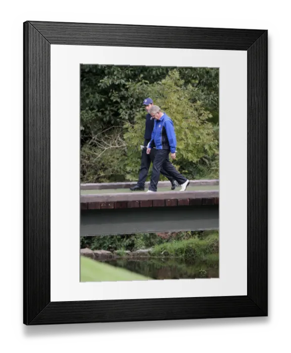 Framed Print : Colin Montgomerie & Padraig Harrington Framed Print : Colin Montgomerie & Padraig Harrington