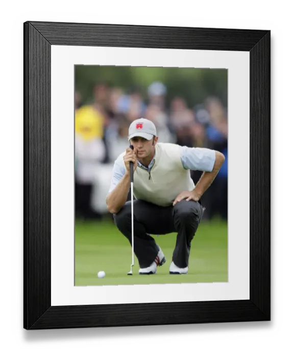 Framed Print : Dustin Johnson Framed Print : Dustin Johnson