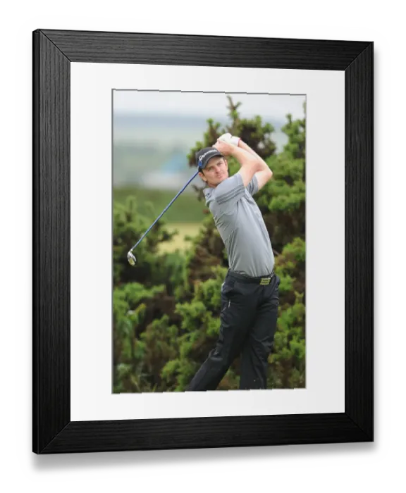 Framed Print : Justin Rose Framed Print : Justin Rose