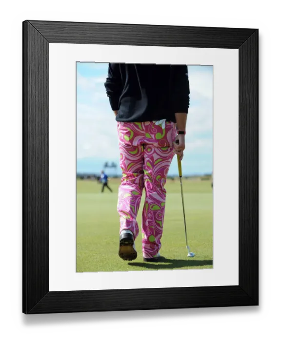 Framed Print : John Daly Trousers Framed Print : John Daly Trousers