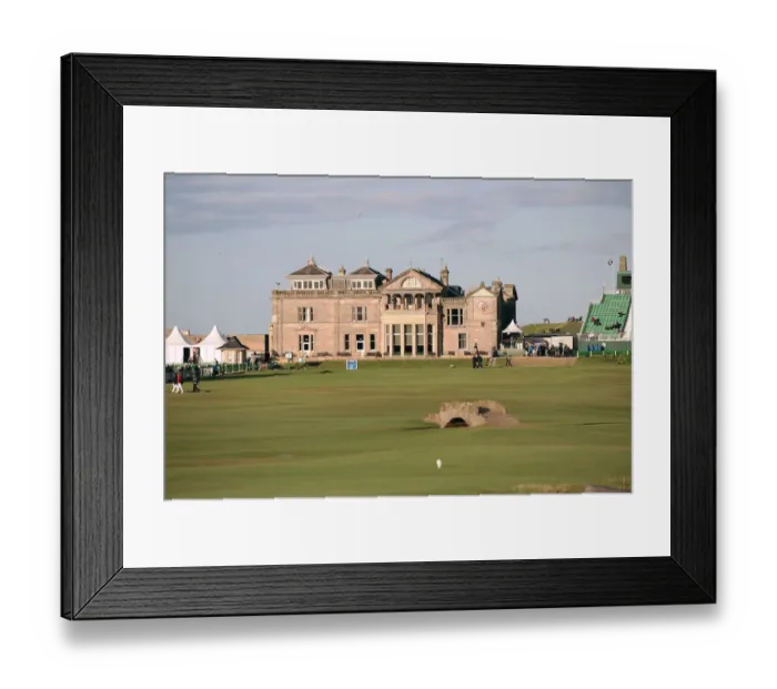 Framed Print : St. Andrews Club House