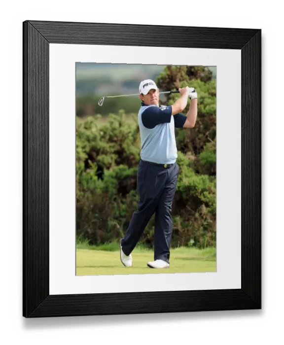Framed Print : Lee Westwood Framed Print : Lee Westwood