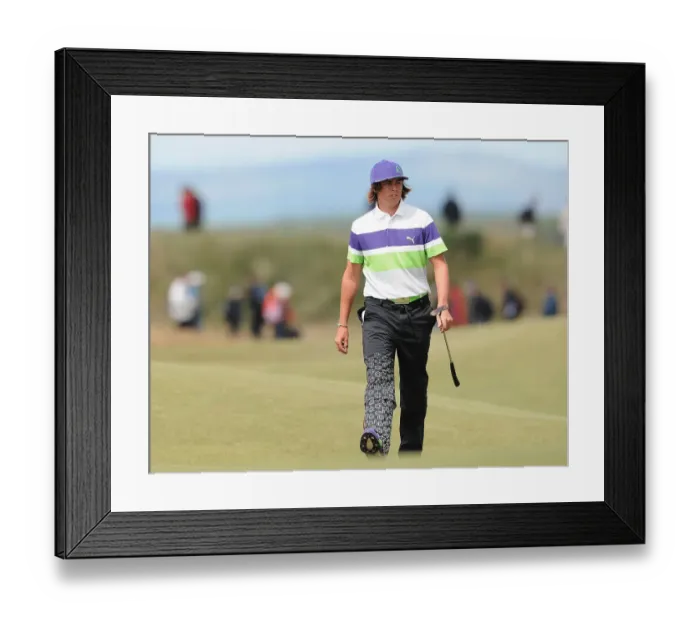 Framed Print : Rickie Fowler Framed Print : Rickie Fowler