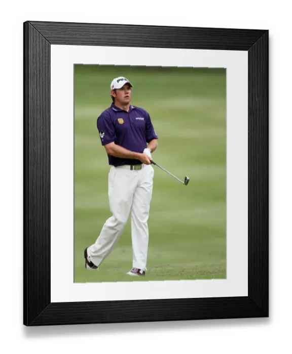 Framed Print : Lee Westwood Framed Print : Lee Westwood