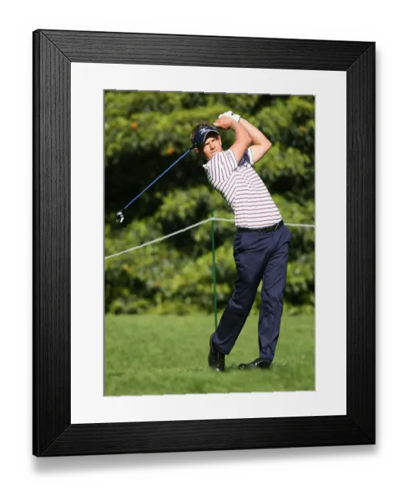 Framed Print : Luke Donald
