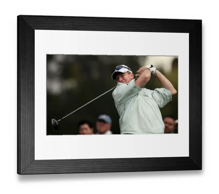 Framed Print : Woody Austin Framed Print : Woody Austin