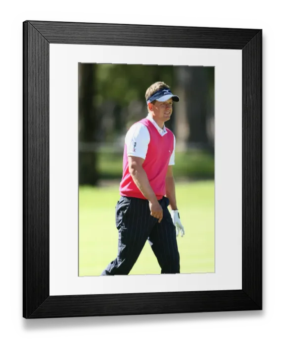 Framed Print : Luke Donald Framed Print : Luke Donald