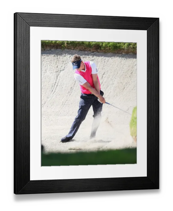Framed Print : Luke Donald Framed Print : Luke Donald