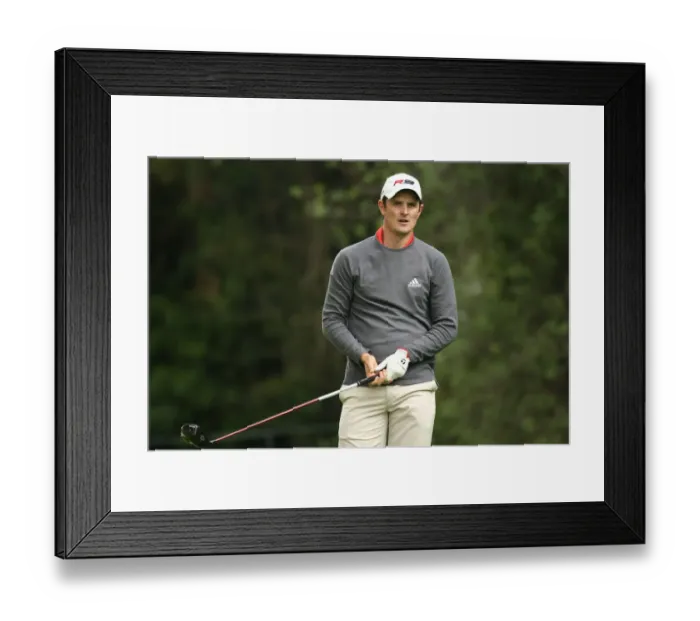 Framed Print : Justin Rose Framed Print : Justin Rose