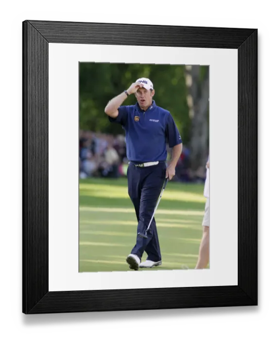 Framed Print : Lee Westwood