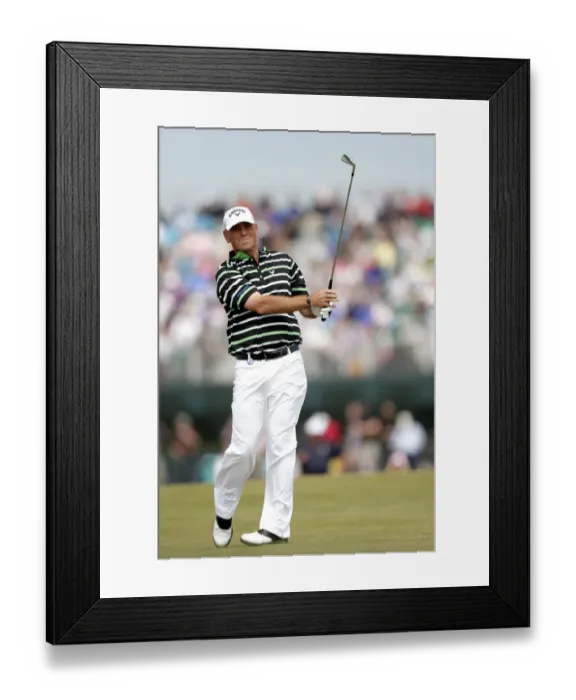 Framed Print : Thomas Bjorn On The 8th Framed Print : Thomas Bjorn On The 8th