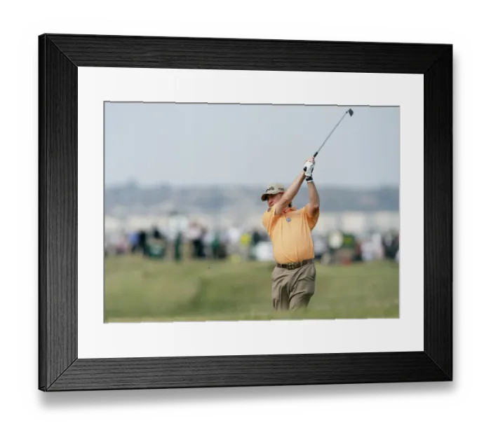 Framed Print : Migel Angel Jimenez On The 8th Fairway Framed Print : Migel Angel Jimenez On The 8th Fairway