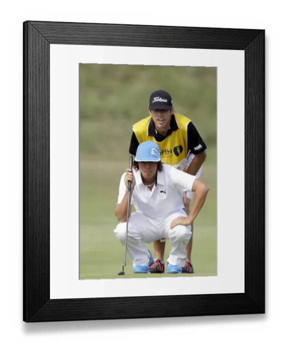 Framed Print : Rickie Fowler Framed Print : Rickie Fowler