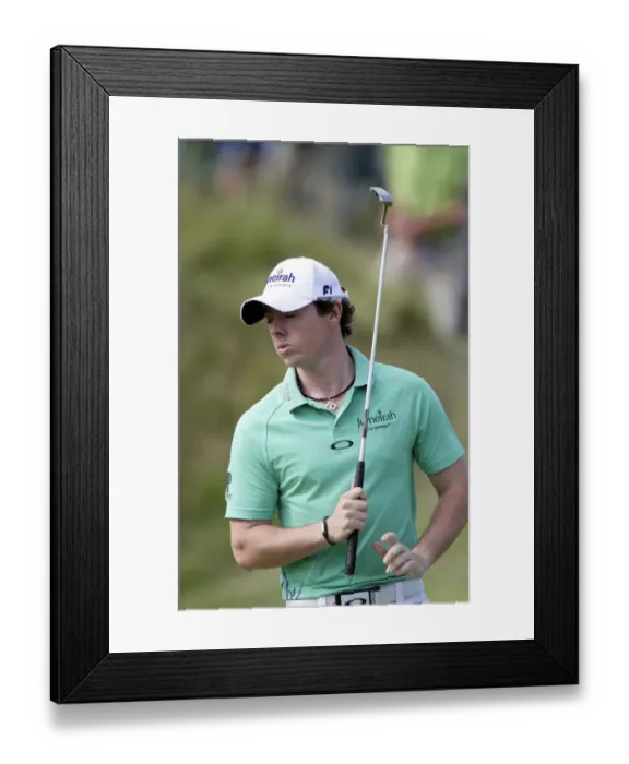 Framed Print : Rory Mcilroy Misses Another Birdie Framed Print : Rory Mcilroy Misses Another Birdie