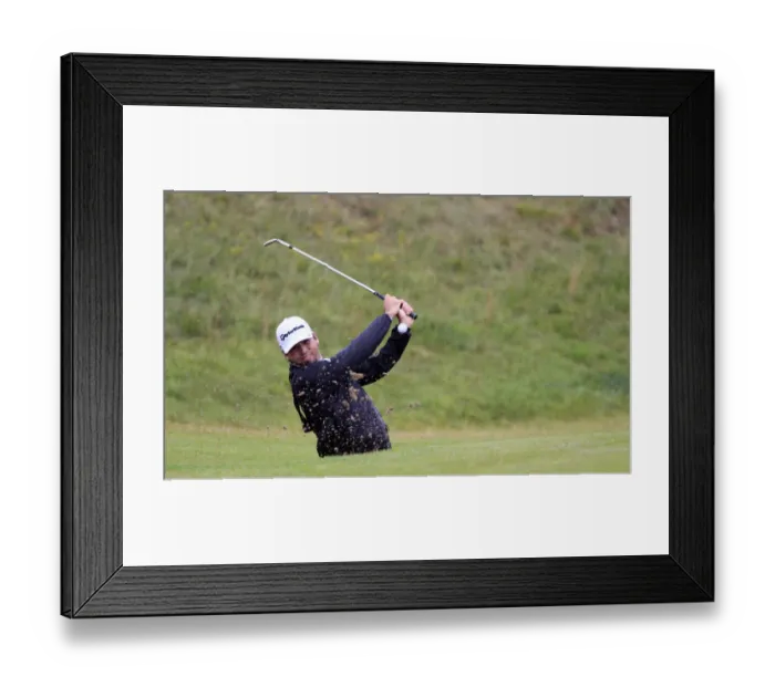 Framed Print : Jason Day Plays His Bunker Shot On The 8th Framed Print : Jason Day Plays His Bunker Shot On The 8th