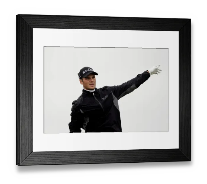 Framed Print : Martin Kaymer On The 3rd Tee Framed Print : Martin Kaymer On The 3rd Tee