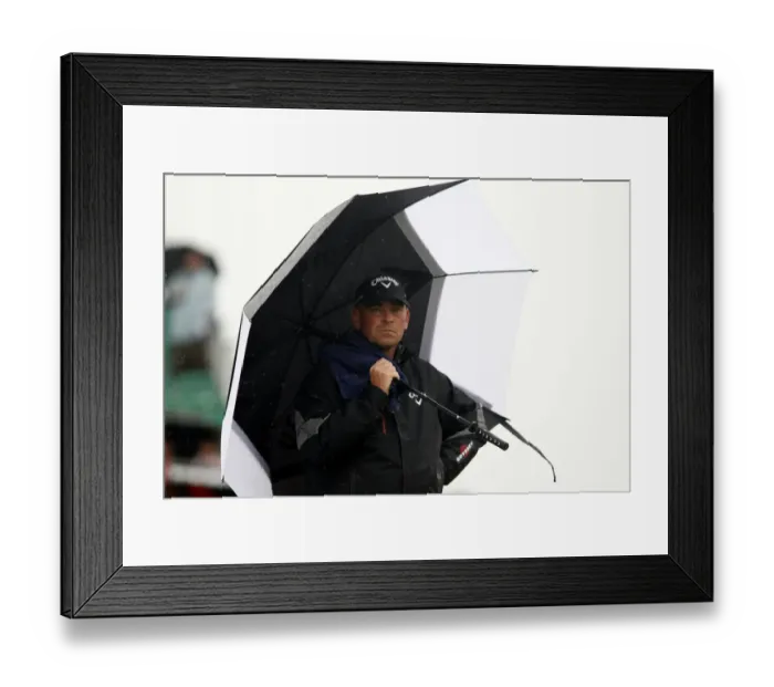 Framed Print : Thomas Bjorn Waits On The 3rd Tee Framed Print : Thomas Bjorn Waits On The 3rd Tee