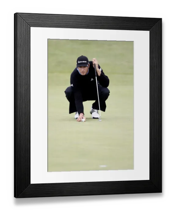 Framed Print : Dustin Johnson Framed Print : Dustin Johnson