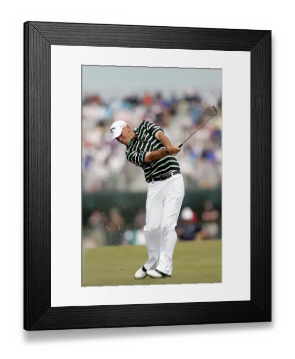 Framed Print : Thomas Bjorn On The 8th Fairway Framed Print : Thomas Bjorn On The 8th Fairway