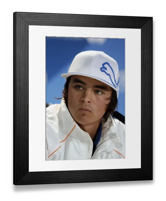 Framed Print : Rickie Fowler During The Media Interview