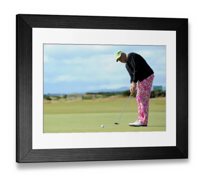 Framed Print : John Daly USA The Open Championship 2010 The Old Course Framed Print : John Daly USA The Open Championship 2010 The Old Course