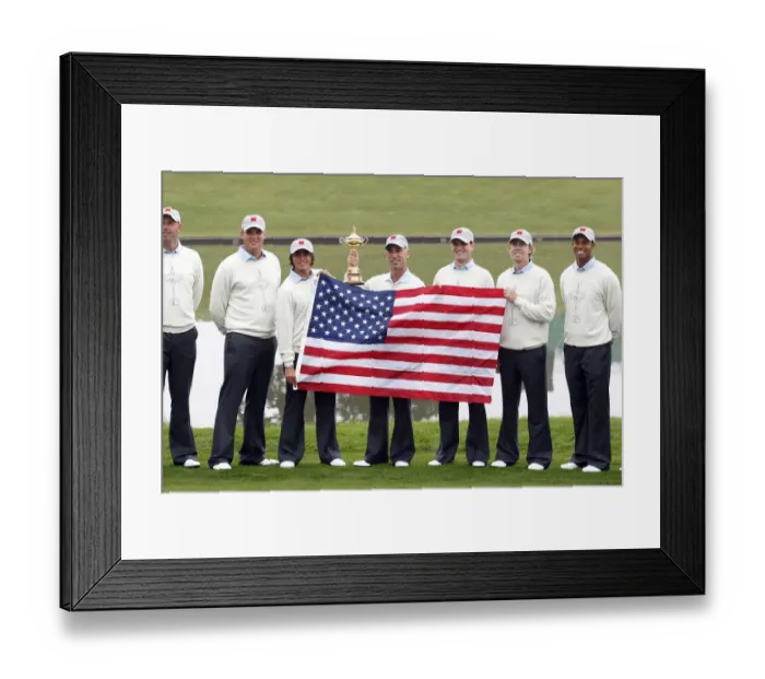 Framed Print : Corey Pavin & Team With The Ryder Cup Framed Print : Corey Pavin & Team With The Ryder Cup