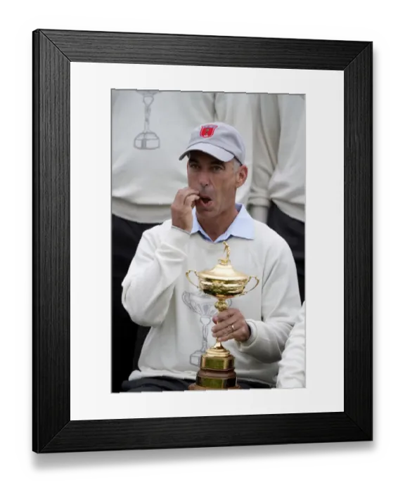 Framed Print : USACaptain Corey Pavin Framed Print : USACaptain Corey Pavin