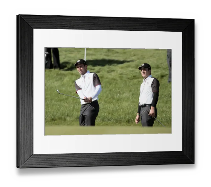 Framed Print : Edoardo Molinari & Brother Franceso Molinari Framed Print : Edoardo Molinari & Brother Franceso Molinari