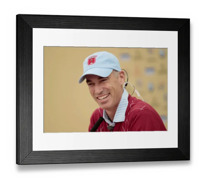 Framed Print : Corey Pavin During His Press Conference Framed Print : Corey Pavin During His Press Conference